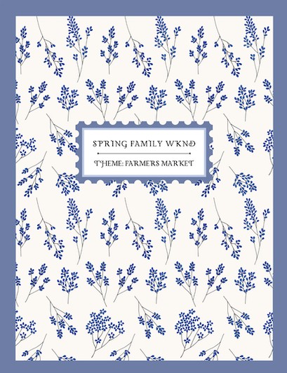 Spring Family Weekend flyer cover