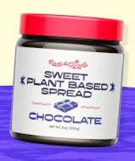 Paradise Spreads chocolate jar concept