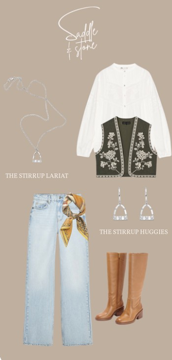 Saddle & Stone outfit graphic